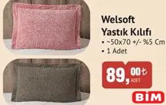 WELSOFT YASTIK KILIFI 50X70 WELSOFT YASTIK KILIFI 50X70